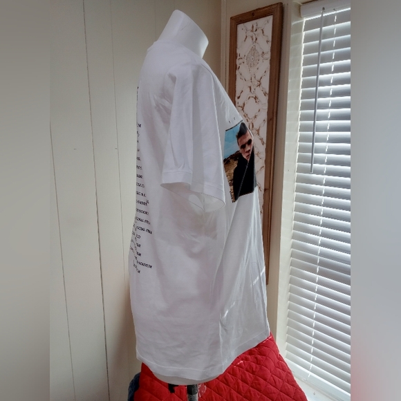 U2 Tour White Graphic T-shirt Merch Joshua Tree Rock Band Unisex Sz Large - Picture 2 of 5